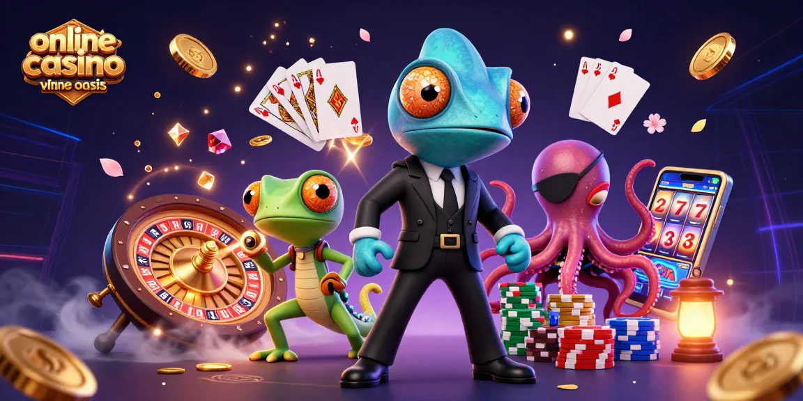 Enjoy thrilling slots and games at the online casino ohne oasis with vibrant characters and rich illustrations.