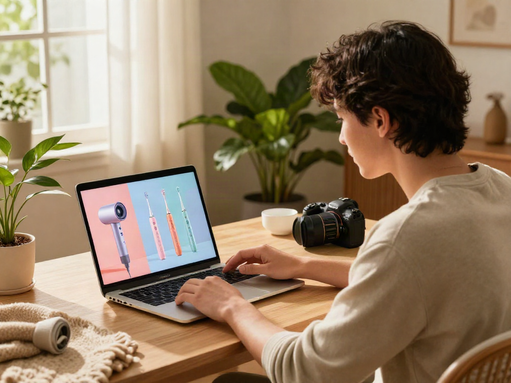 Laifen Deutschland: Innovativer Online-Shopping für Haartrockner und elektrische Zahnbürsten in gemütlichem Ambiente.